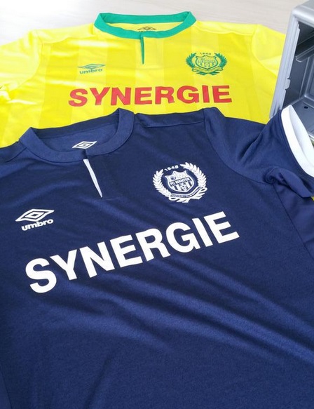 FC Nantes 2016 nouveaux maillots foot 2015-2016