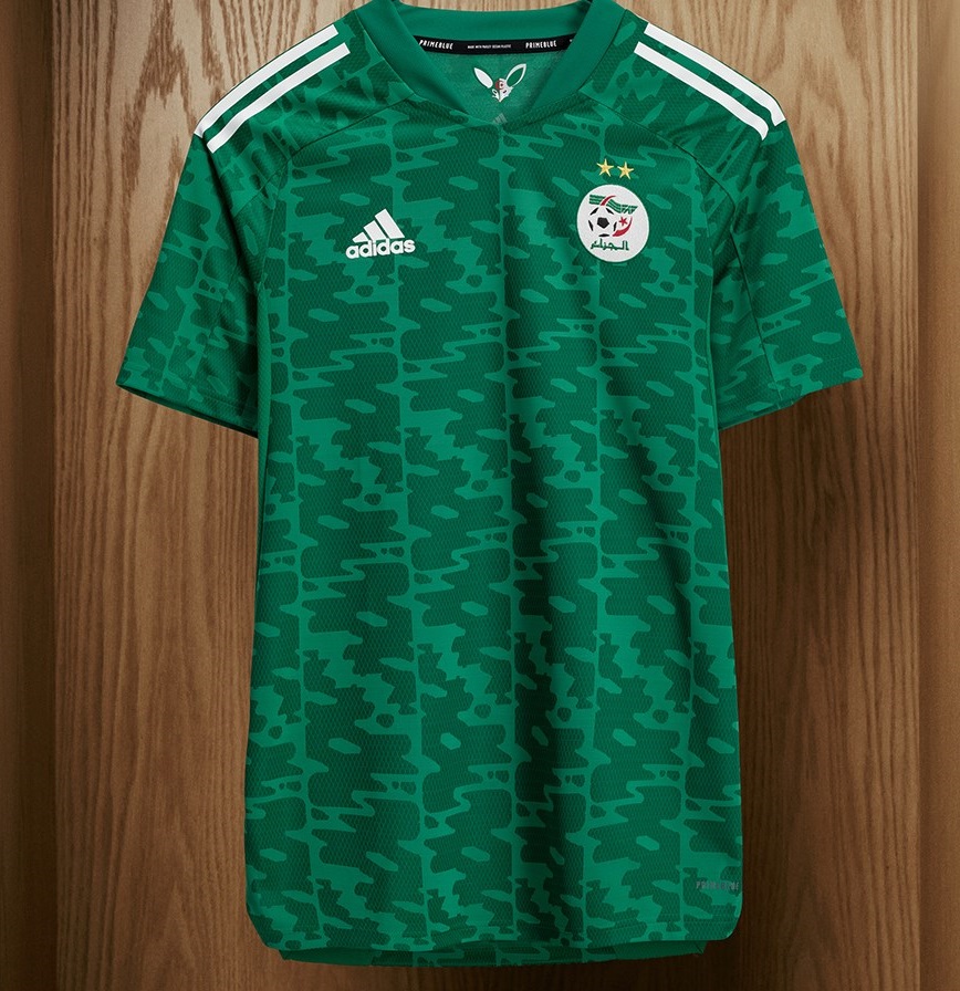 Algérie 2020-2021 nouveaux maillots avec Adidas