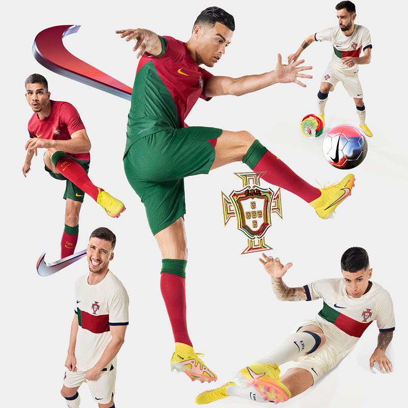 Les nouveaux maillots de foot Portugal coupe du monde 2022 - Maillots Foot  Actu