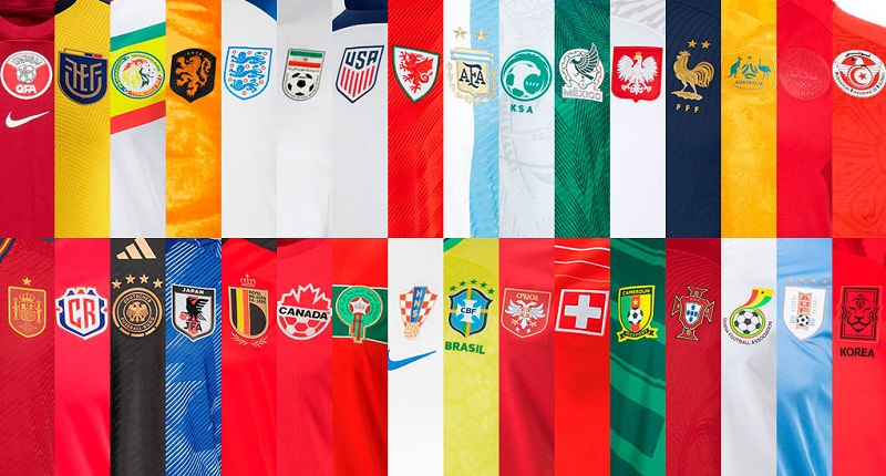 Maillot Portugal Coupe du Monde 2022