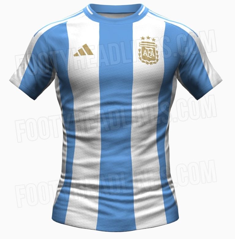 Argentine 2024 les nouveaux maillots se dévoilent Maillots Foot Actu