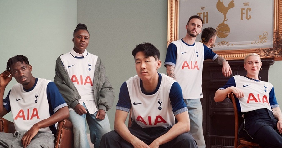 Tottenham 2025 nouveau maillot de foot domicile Nike officiel