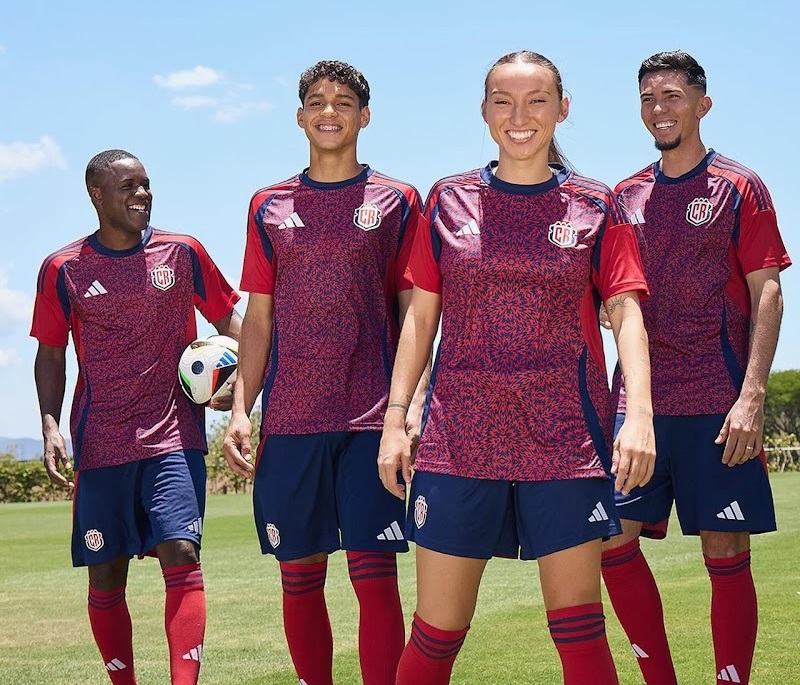 Costa Rica Copa America 2024 maillot de foot domicile officiel