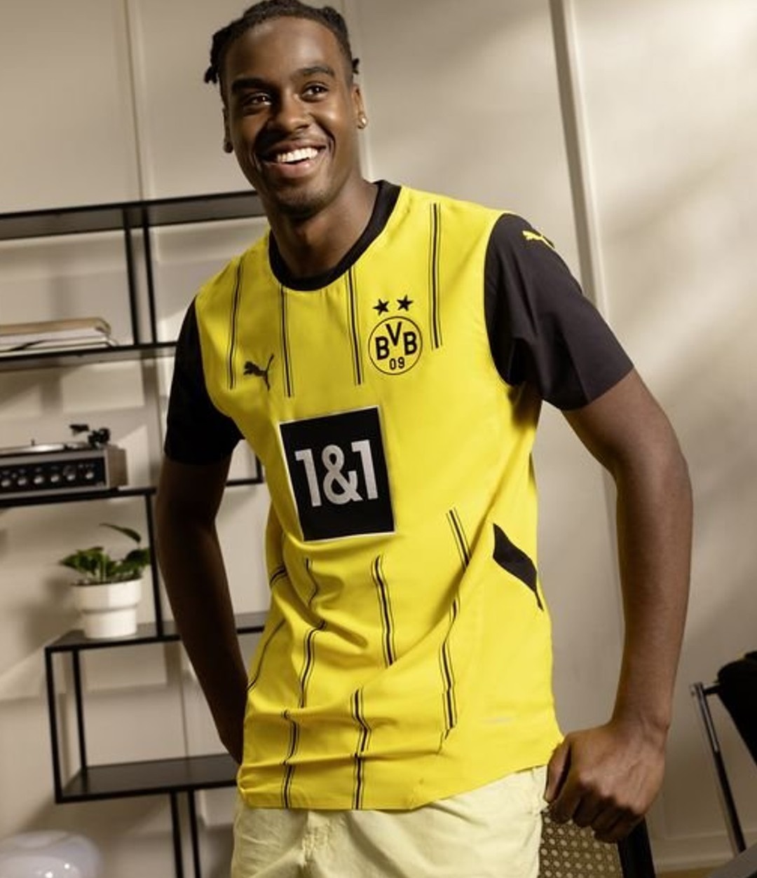 Dortmund 2024 2024 maillot de foot domicile Puma