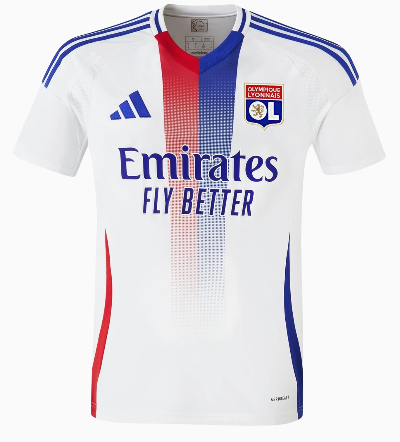 Lyon 2024-2025 nouveau maillot domicile OL 2025