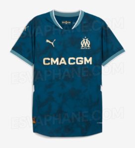 Marseille 2025 maillot exterieur football Puma