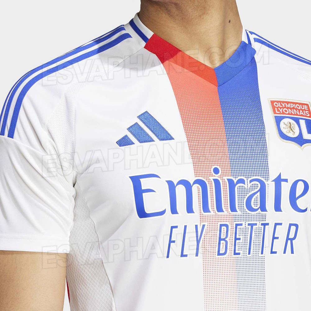 Olympique Lyonnais 2025 nouveau maillot de foot domicile