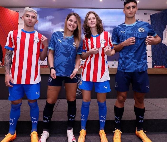 Paraguay Copa America 2024 maillots de football officiels
