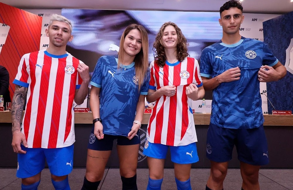Paraguay Copa America 2024 maillots de football