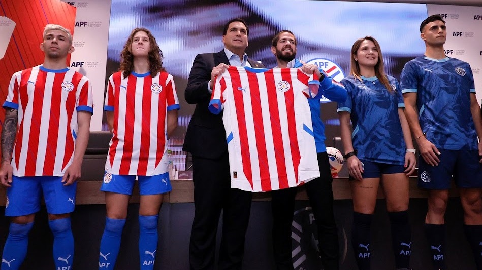 Paraguay Copa America 2024 nouveaux maillots de football