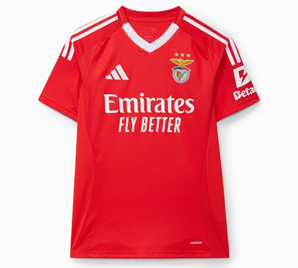 Benfica 2025 maillot de foot domicile Adidas