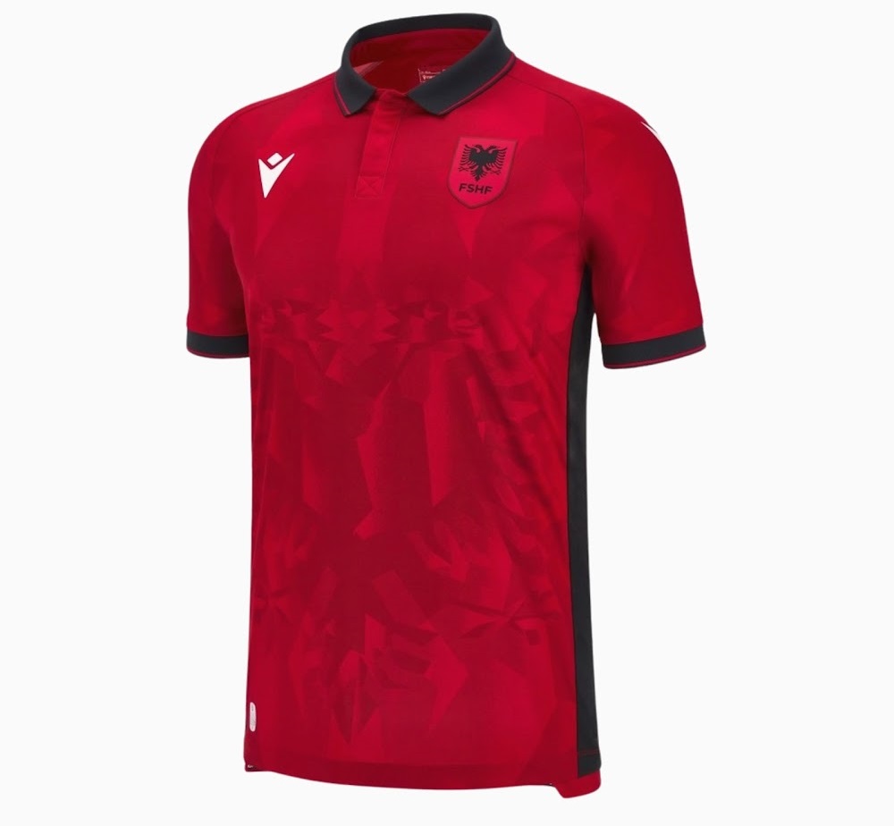 maillot domicile Albanie Euro 2024
