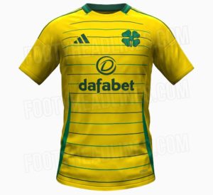 Celtic 2024-2025 maillot exterieur fuite