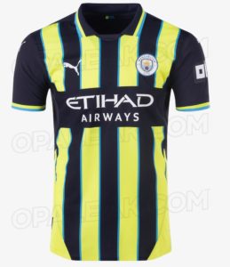 Manchester City maillot de foot exterieur 2024-2025