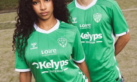 Les nouveaux maillots de foot Saint-Etienne 2024/2025 ASSE