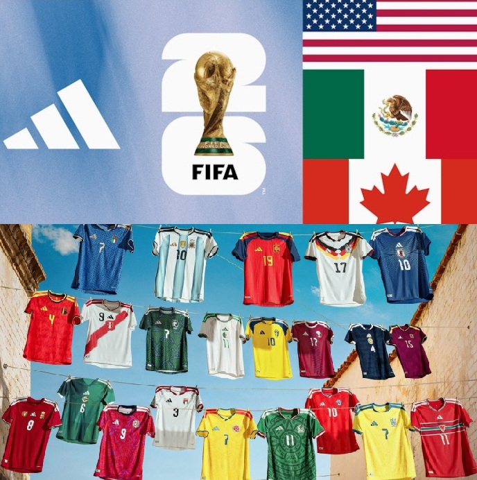 nouveaux maillots coupe du monde 2026